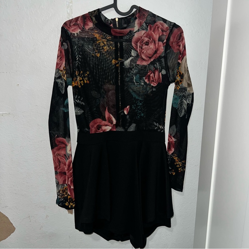 Floral Long Sleeve Dress